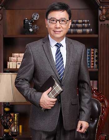 父亲西装男套装中老年西服春款宽松商务休闲爸爸婚礼装送长辈 浅咖色