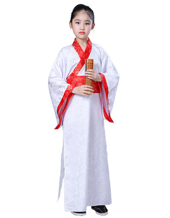 儿童古装男款演出服才子汉服三字经表演服弟子规国学服装书生书童