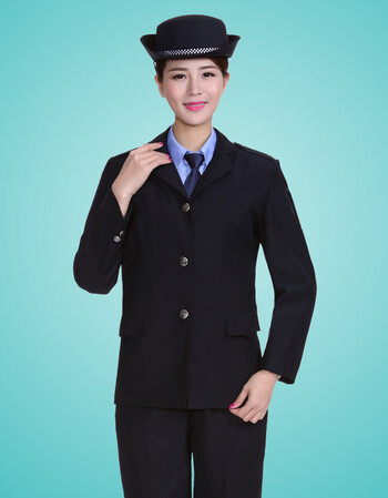 新式保安服春秋套装男女小区酒店物业门卫工作服套装保安制服全套