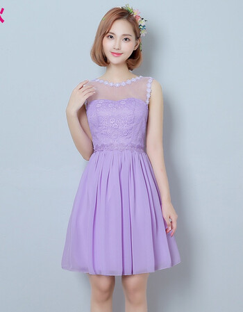 新款韩式伴娘团礼服姐妹裙小礼服连衣裙晚礼服秋季夏装 紫色e款905
