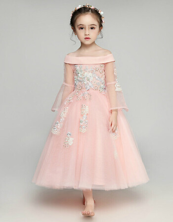 儿童礼服公主裙女童晚礼服走秀花童主持人钢琴演出服蓬蓬婚纱夏季 玉