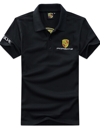男装 polo衫 吉普(jeep) 夏季新款男士短袖保时捷t恤 运动休闲polo衫