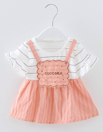 古莱登儿童夏装女装2至3岁0到1周岁半女宝宝女婴儿夏天衣服背心公主