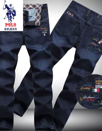 paul保罗衫鲨鱼boy鲨鱼男士春秋装直筒修身牛仔裤薄款保罗宽松大码