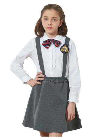 2019新款伊顿纪德校服英伦学院制式短裙 女童半身裙学生背带裙16q211