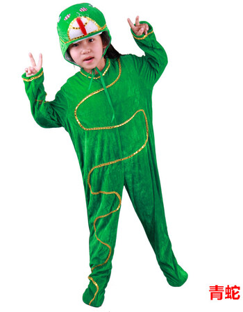 小壁虎借尾巴剧舞台演出服儿童蛇小燕子黄牛鲤鱼蚊子表演服装2019