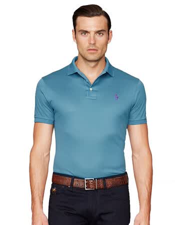 polo ralph lauren/拉夫劳伦高端紫标系列男士短袖polo衫16853516