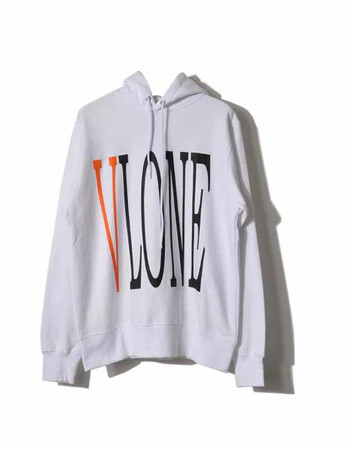 男装 卫衣 林中寻 一拳人vlone 亚洲 pop up 限定 黑红黑橙v 圆领套头