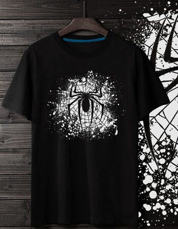 2016新品纯棉圆领t恤 游戏口袋妖怪t恤 蜘蛛印花青少年潮品短袖 蜘蛛