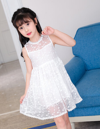 2018年新款大童女6夏季7女童公主裙8小学生10连衣裙11-12岁女孩夏