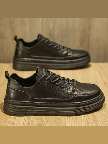 百丽驼美士balitomms断码轻奢男鞋秋季低帮马丁鞋男休闲工装商务皮鞋