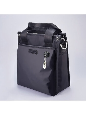 酷奇袋鼠鳄鱼竖款手提包男商务休闲牛津布男士公文包