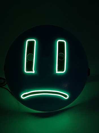 发光荧光绿色面具【图片 价格 品牌 报价】-京东