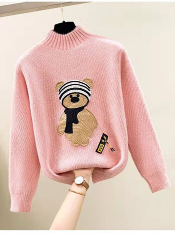 14毛衣韩版12岁少女孩秋冬季16保暖羊毛衫15少女初中学生11大童针织衫