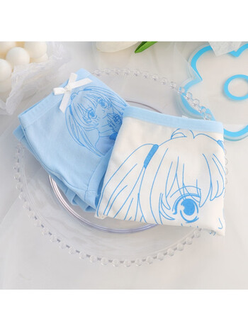 涟画女生内裤发育期初中生少女内裤中大童9-14岁小孩子学生韩版二次元