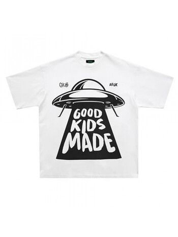 fff官方马思唯afgk联名2022ss新款白色t恤男国潮印花休闲短袖 a89白色