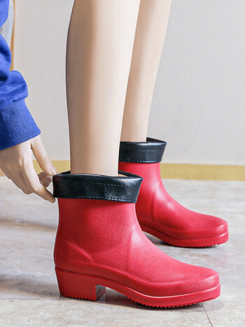 红色【带加绒鞋套可拆拍大1码】 37