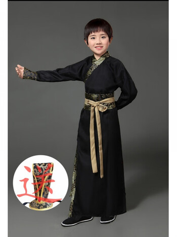 咚憬古装汉服剧西门豹治邺演出服西门豹官绅巫婆舞台演出服饰 侍卫