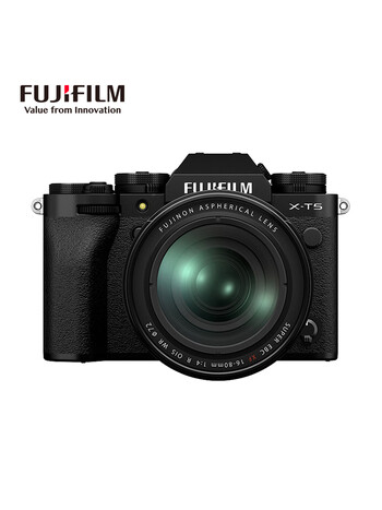 【富士X-T5】富士(FUJIFILM)X-T5/XT5 微单相机 套机(16-80mm) 4020万像素 7.0档五轴防抖 6K30P 经典 ...
