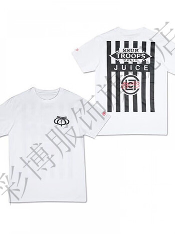 chifikeifssurplus联名clo陈冠希口香糖短袖男美式纯棉t恤国潮牌ins