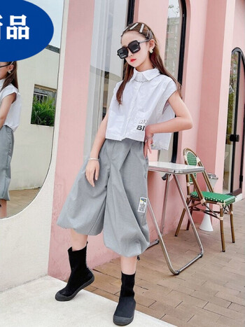 衣服夏季中童女装11岁小孩子套装夏天9一12岁中大童小学生服装女童