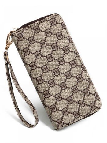 酷奇袋鼠新款女士钱包韩版长款女式钱包多卡位零钱包钱夹拉链手拿包