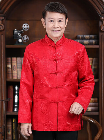 中国风唐装外套男中老年大码情侣装上衣男中式盘扣时尚宽松款唐装男