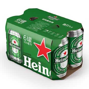 【京东商城】 喜力啤酒 330ml拉罐6罐装 喜力【图片 价格 品牌 报价】
