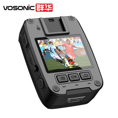 群华（ VOSONIC）A1 32G 1296P高清版执法记录仪4800万像素红外高清夜视红蓝爆闪循环录像激光定位