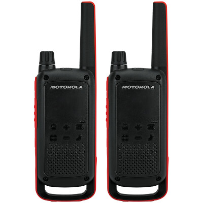 摩托罗拉（Motorola）T82 对讲机 【两只装】商用民用商务办公自驾游