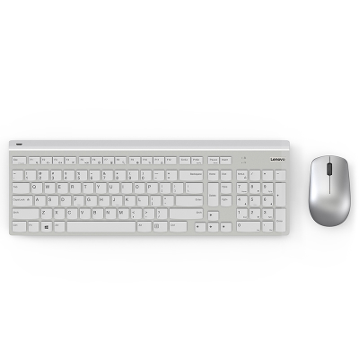 Lenovo/联想Yoga Life 无线键鼠套装原装配件台式机家用办公商务 KB318W(键盘)+L530A(鼠标)