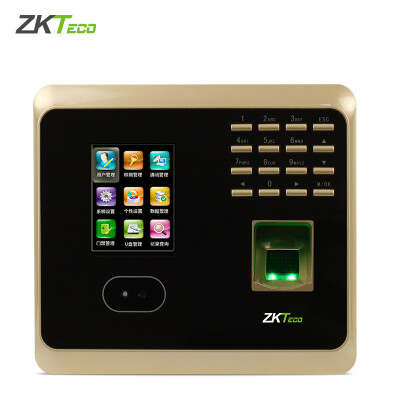 ZKTeco武汉中控熵机公司UF100plus指纹打卡机指纹式考勤机员工打卡器签到机