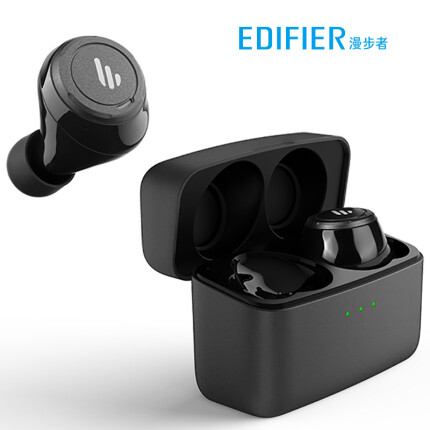 漫步者（EDIFIER）TWS5 真无线蓝牙耳机 运动耳机 迷你入耳式手机耳机 通用苹果华为小米手机 黑色