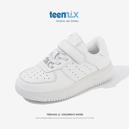 天美意（TEENMIX）童鞋儿童运动鞋2024春季新款低帮小...