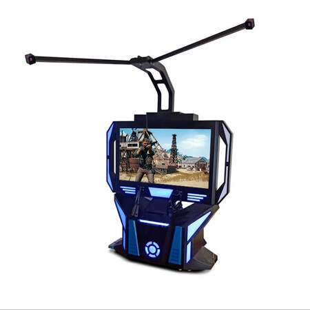 德航仿真vr一体机虚拟现实电玩游戏体感设备vr安全体验行走平台