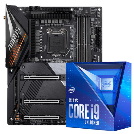 技嘉(gigabyte)z490 aorus ultra 超凡雕主板 英特爾(intel)i9-10900k