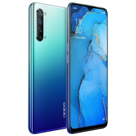 opporeno3雙模5g手機6400萬超清四攝視頻雙防抖拍照遊戲通5g手機藍色