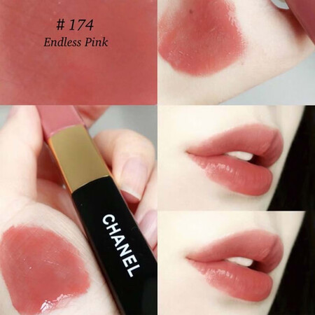 香奈儿（Chanel）双头双效持色唇釉8ml 174#杏粉甜...