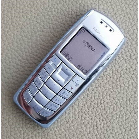 诺基亚3120无摄像头直板按键经典老款怀旧学生保密老人学生小手机银色