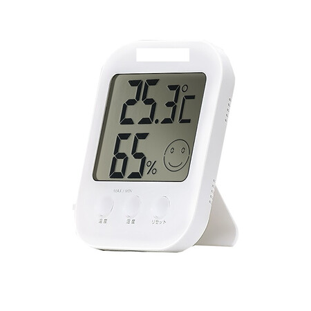 多利科dretec家居电子室内温度计温湿度计室温计家用婴儿高精度 纯