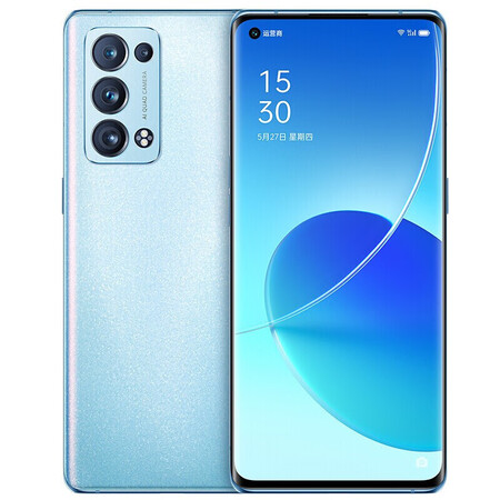 oppo reno6 pro  曲屏美颜手机游戏拍照5g智能手机oppo天玑1200新品