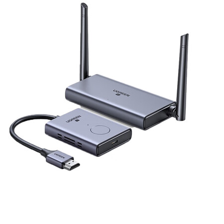 绿联 50633 无线投屏器高清办公会议家用同屏器企业级点对点转换器