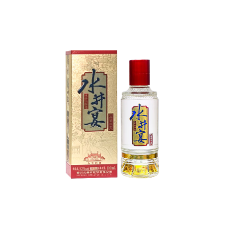 水井坊 水井宴 52度 100ml 单瓶装 浓香型白酒【品鉴...