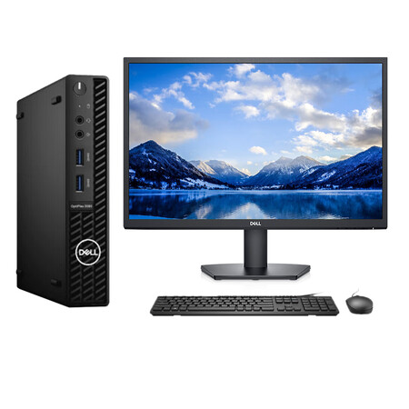 戴尔(dell)3080/3090mff 微型电脑mini迷你商用办公台式机主机 23.