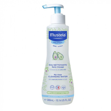 妙思乐（Mustela）沐浴 免洗洁肤露 300ml*1瓶