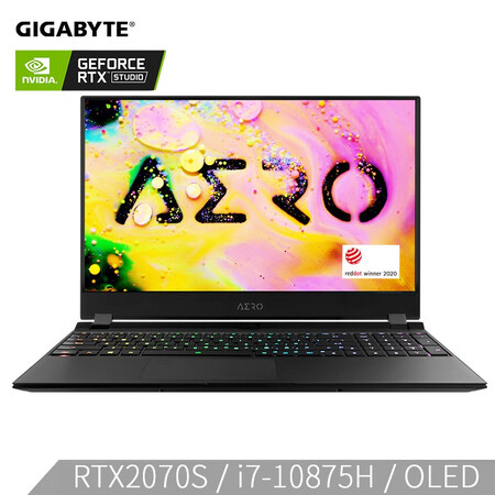 技嘉GIGABYTE AERO15 2020款OLED XB...