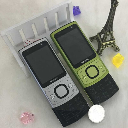 nokia/诺基亚老年机6700s 移动联通滑盖手机按键经典怀旧学生机 紫色