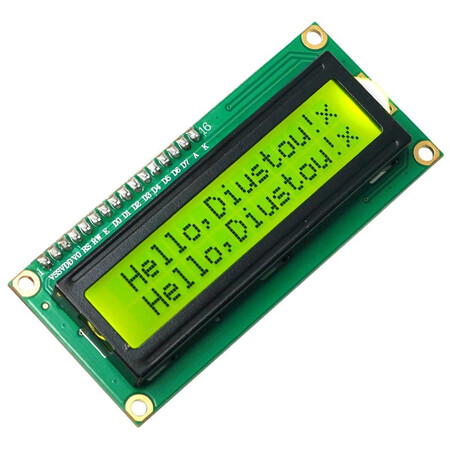 【丢石头lcd display module (yg, 1602a, 不带字库, 5v)】丢石头 lcd