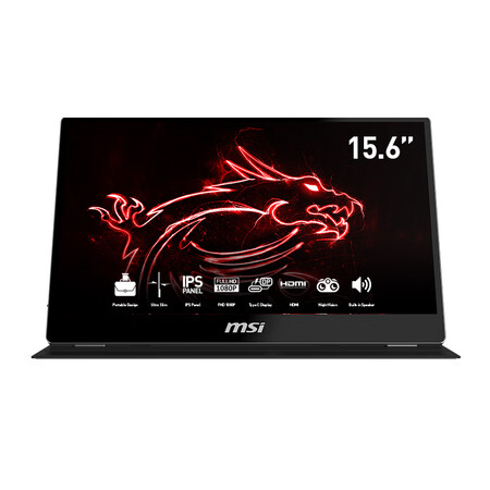 微星optix Mag162v 微星 Msi 15 6英寸便携式显示器fhd Type C接口内置音响可连tnt华为手机扩展ps4笔记本switch Mag162v 行情报价价格评测 京东