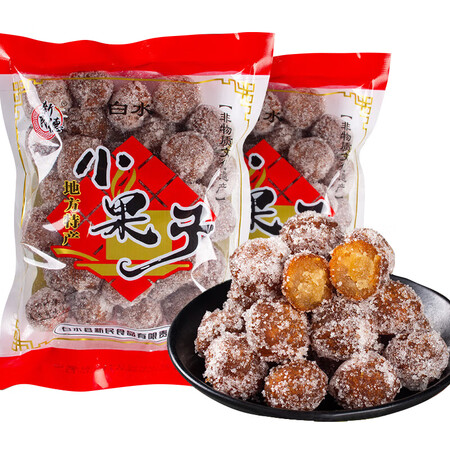 新民小果子零食陕西白水特产老式传统糕点松软甜点长辈老人喜欢食.